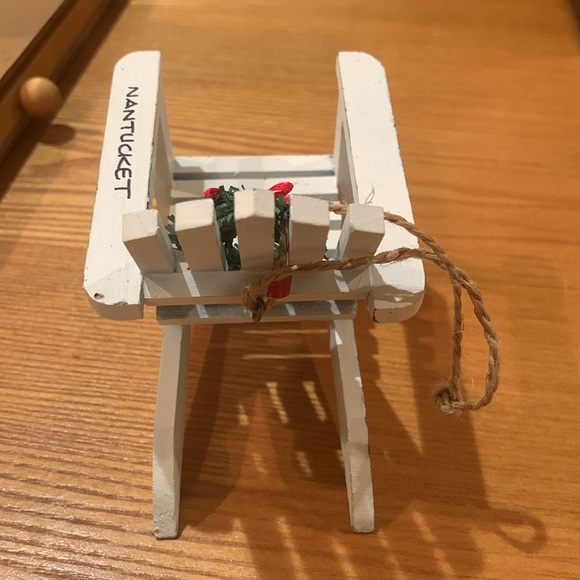 Nantucket Chair Xmas Ornament - Picture 3 of 4